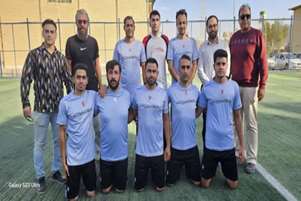 برد تیم فوتسال شبکه بهداشت و درمان زرین دشت در مقابل تیم اداره گاز